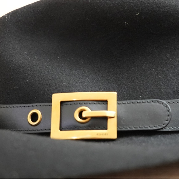 Mint Condition Gucci Wool Hat with Leather Belt - RARE - Picture 8 of 8